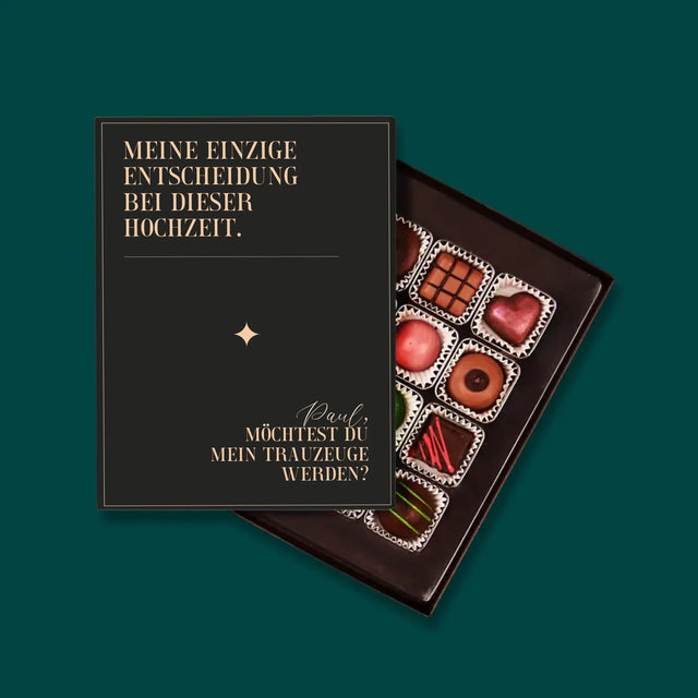 Name Und Unterschrift: Meine Einzige Entscheidung - Pralinen
