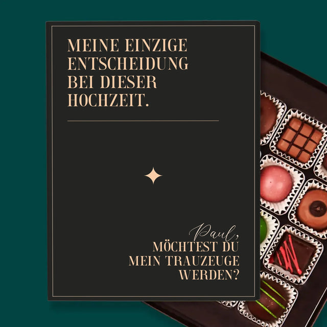 Name Und Unterschrift: Meine Einzige Entscheidung - Pralinen