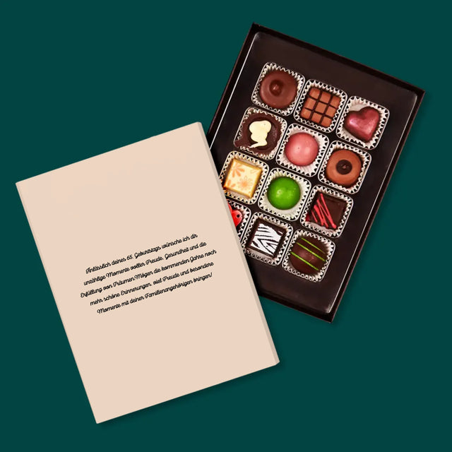 Name Und Unterschrift: Glücklichen Ruhestand - Pralinen