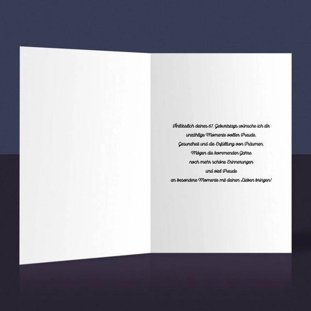 Foto Und Unterschrift: Viel Glück Bei Der Nicht-Arbeit - Glückwunschkarte