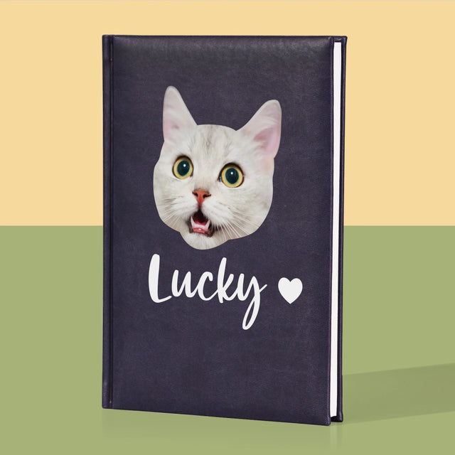 Ihr Avatar: Der Kopf Deines Kätzchens - Notizbuch