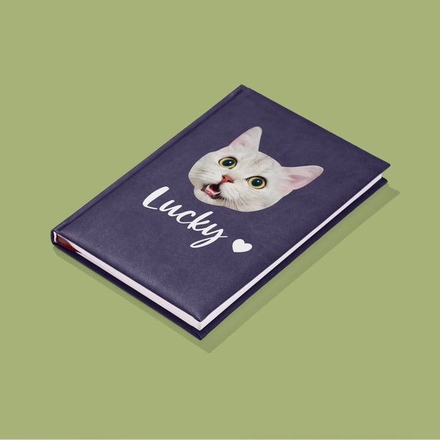 Ihr Avatar: Der Kopf Deines Kätzchens - Notizbuch