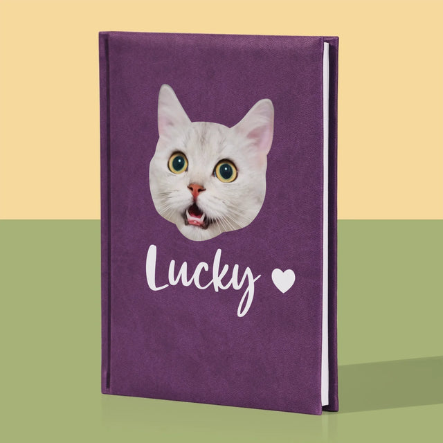 Ihr Avatar: Der Kopf Deines Kätzchens - Notizbuch