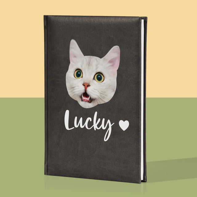 Ihr Avatar: Der Kopf Deines Kätzchens - Notizbuch