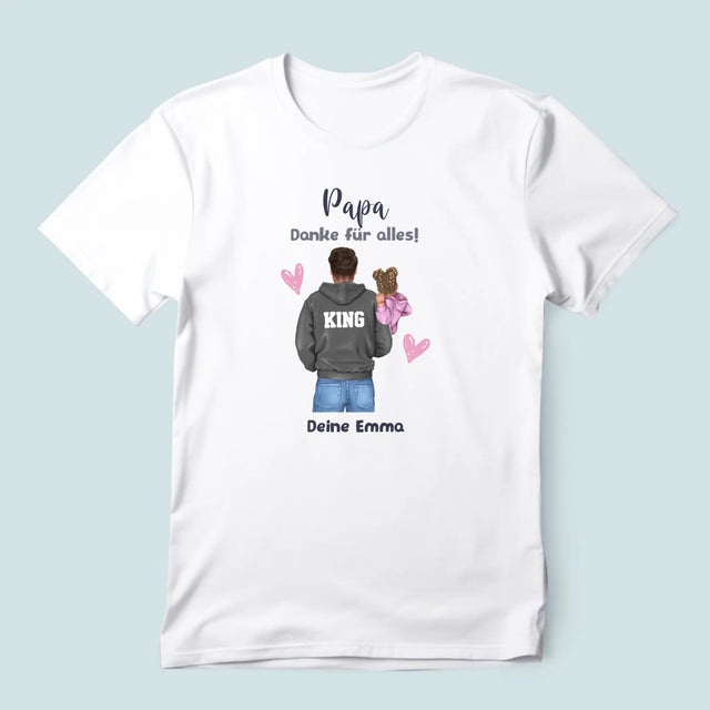 Avatar Creator: Papa Mit Kind - T-Shirt Für Herren