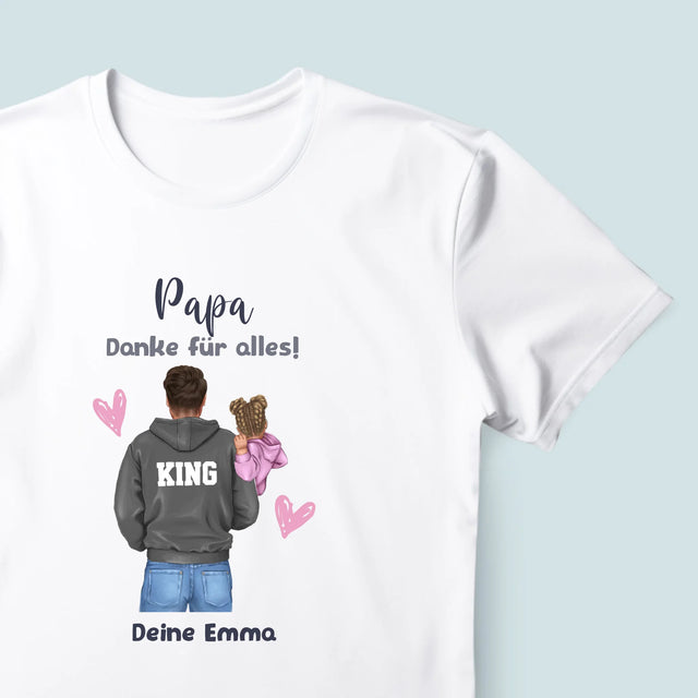 Avatar Creator: Papa Mit Kind - T-Shirt Für Herren