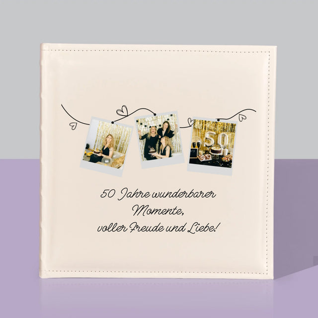 Fotocollage: 50 Jahre Voller Wunderbarer Momente - Fotoalbum