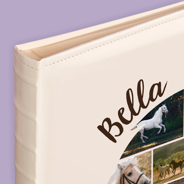 Form-Collage: Pferd - Fotoalbum