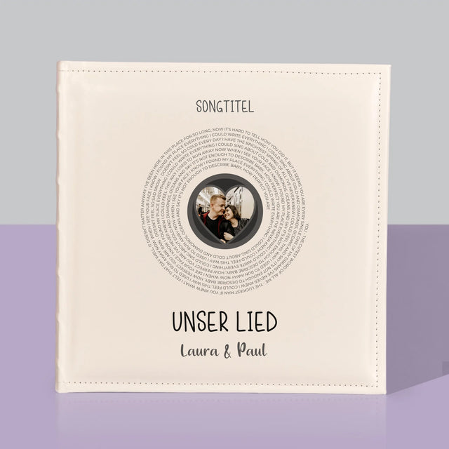 Foto Und Unterschrift: Unser Lied Mit Text - Fotoalbum