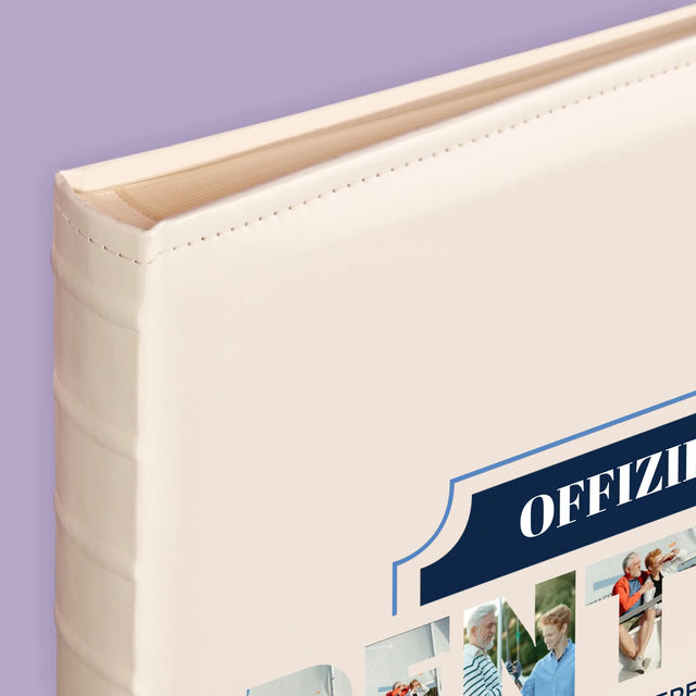 Buchstaben-Collage: Offiziell Im Ruhestand - Fotoalbum