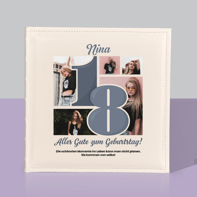Fotocollage: 18 - Schönsten Momente - Fotoalbum
