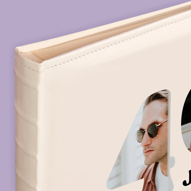 Buchstaben-Collage: 40 Jahre Erfahrung - Fotoalbum