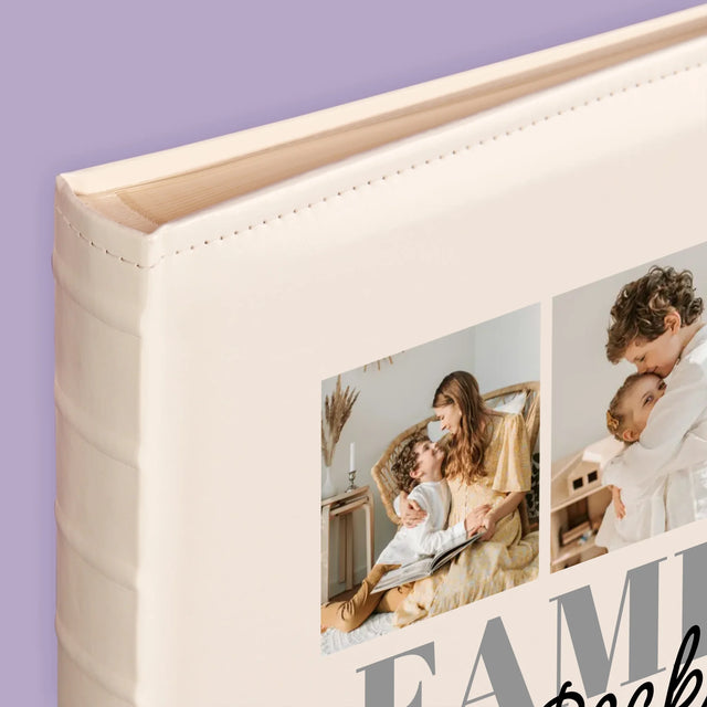 Fotocollage: Familienfotos - Fotoalbum