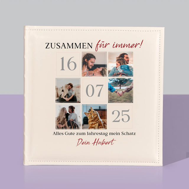 Fotocollage: Zusammen Für Immer - Fotoalbum