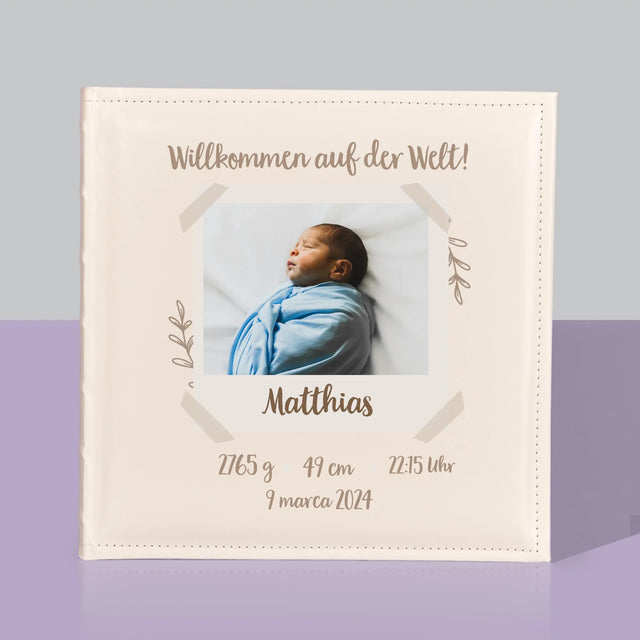 Geburtsdatum: Geburtsdatum Blätter - Fotoalbum