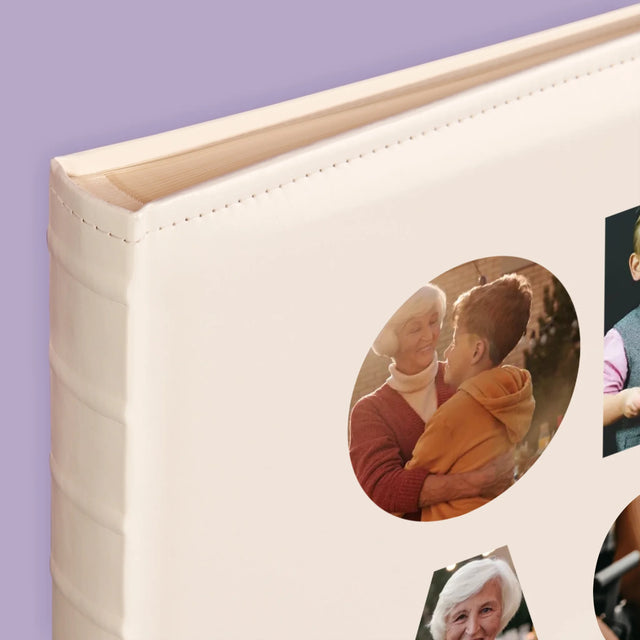 Buchstaben-Collage: Oma - Fotoalbum