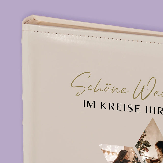 Fotocollage: Schöne Weihnachten Schneeflocke - Fotoalbum