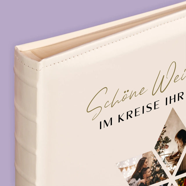 Fotocollage: Schöne Weihnachten Schneeflocke - Fotoalbum