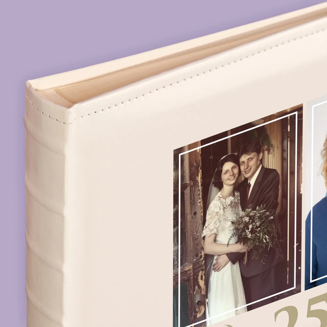 Fotocollage: 25 Jahre Zusammen - Fotoalbum