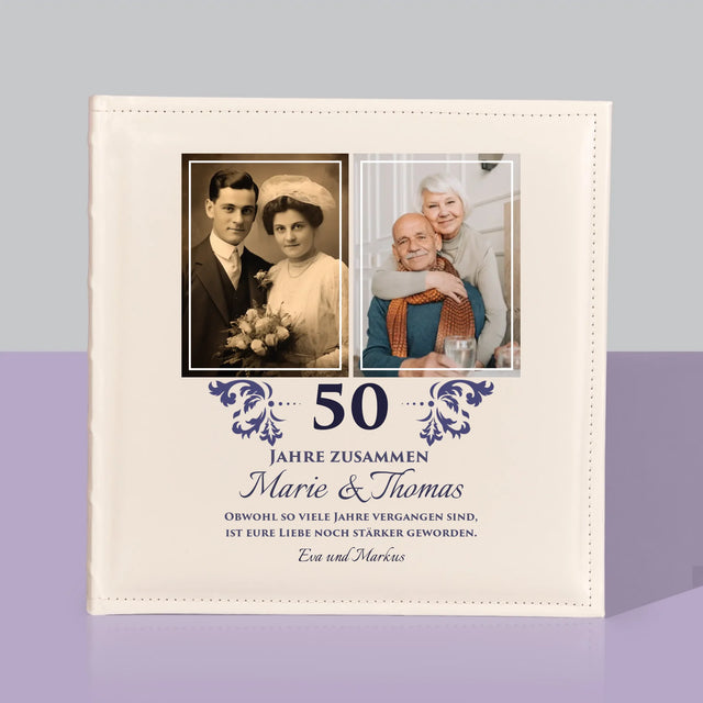 Fotocollage: Gemeinsame Jahre - Fotoalbum