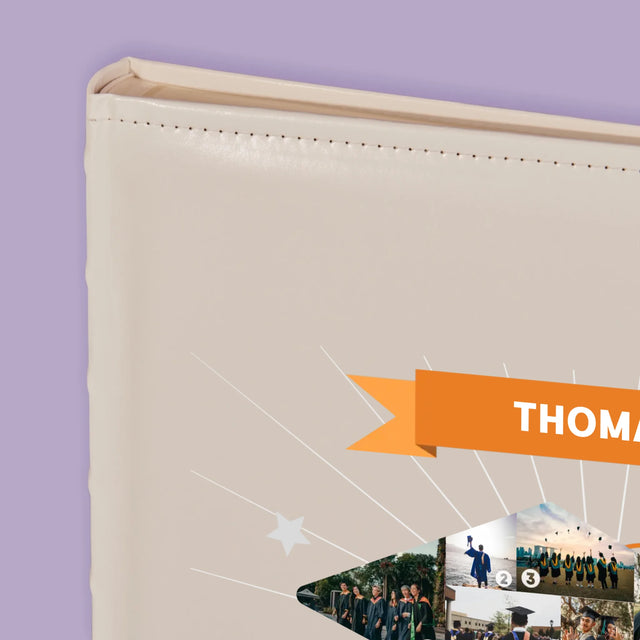 Form-Collage: Studienabschluss - Fotoalbum