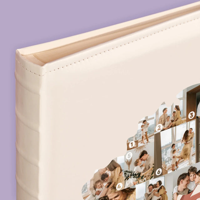 Form-Collage: Familienstammbaum - Fotoalbum