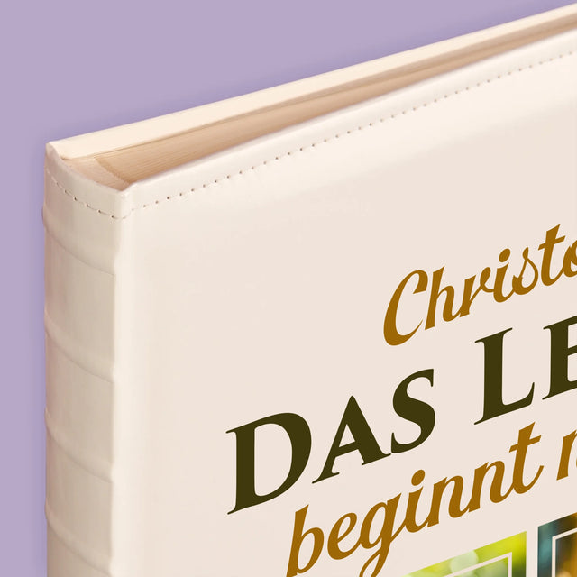 Buchstaben-Collage: 50 Jahre Alt - Fotoalbum