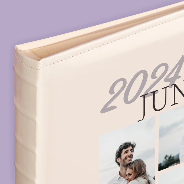 Fotocollage: Mr&Mrs Datum - Fotoalbum