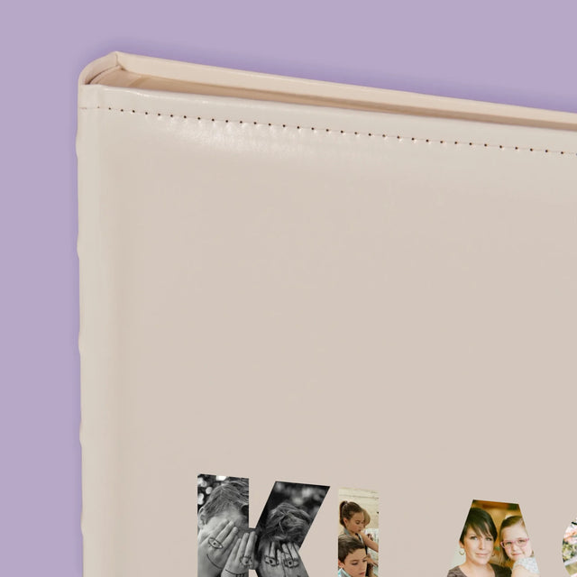 Buchstaben-Collage: Klasse - Fotoalbum