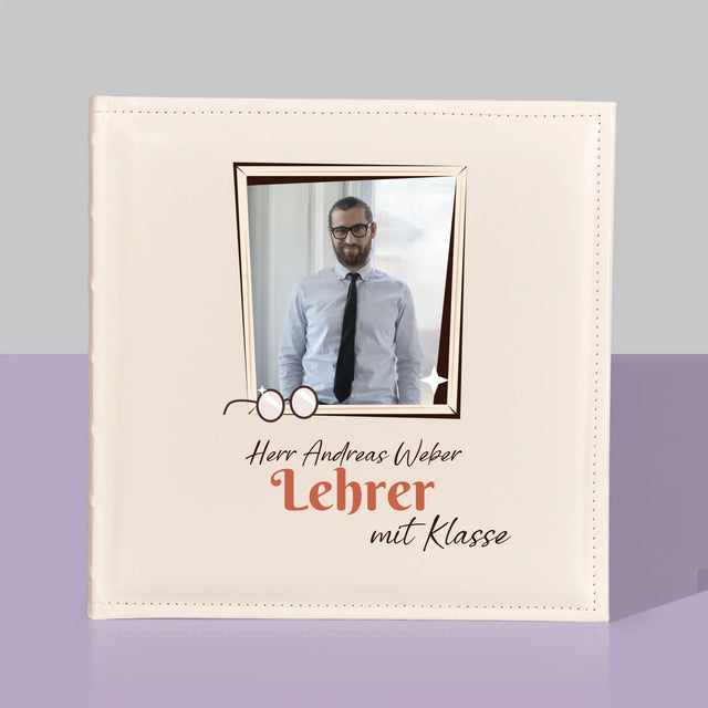 Foto Und Unterschrift: Lehrer Mit Klasse - Fotoalbum