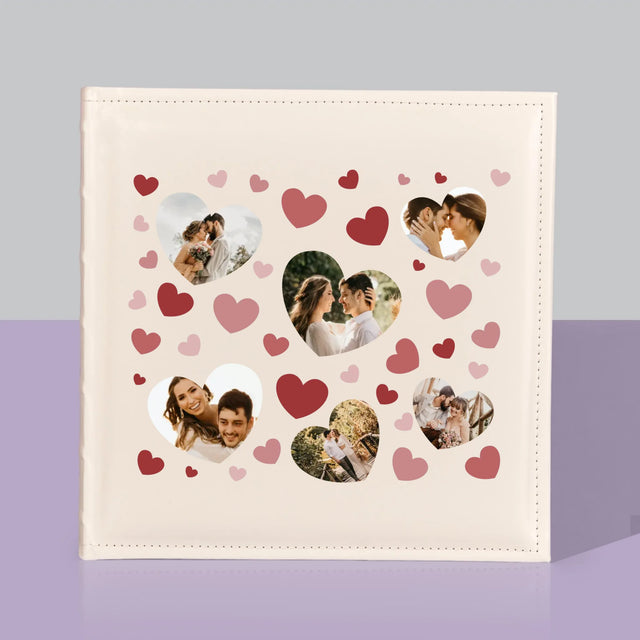 Fotocollage: Herzen Foto - Fotoalbum