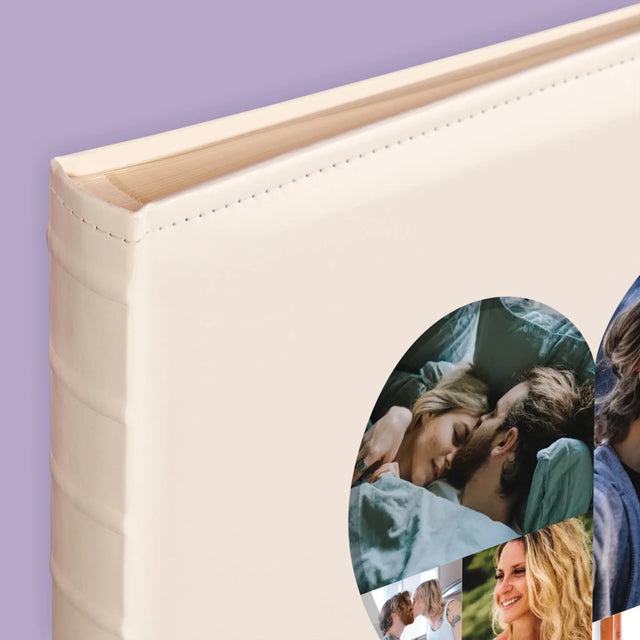 Fotocollage: Fotos Im Herzen - Fotoalbum