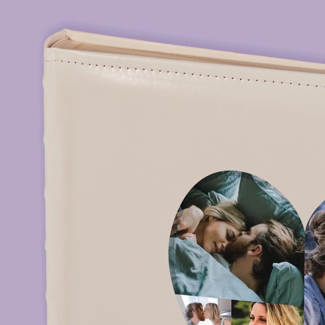 Fotocollage: Fotos Im Herzen - Fotoalbum