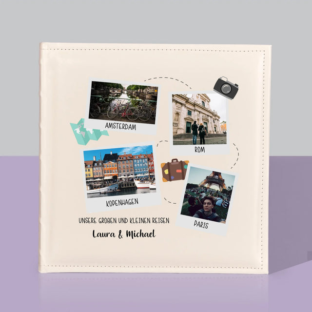 Fotocollage: Große Und Kleine Reisen - Fotoalbum