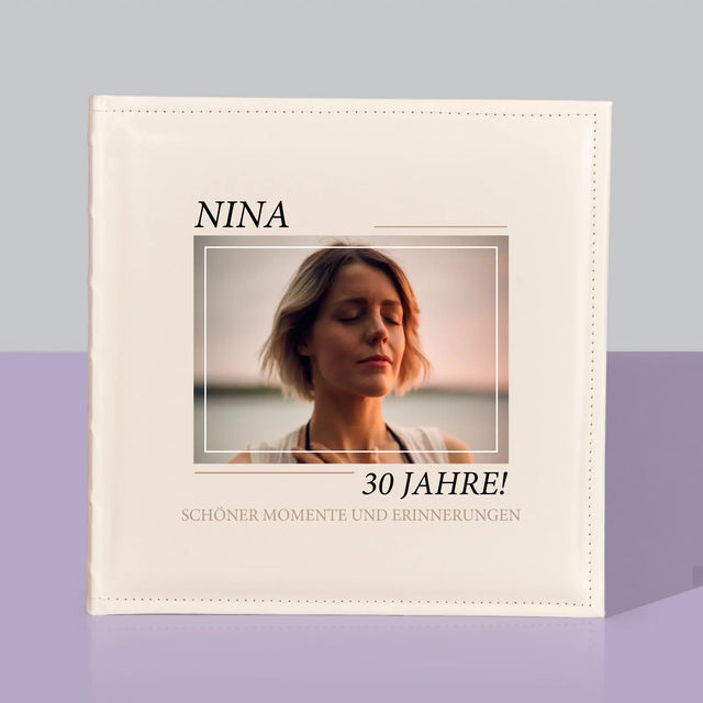 Foto Und Unterschrift: Schöne Momente Und Erinnerungen - Fotoalbum