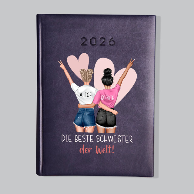 Avatar Creator: Beste Schwester Der Welt - Buchkalender