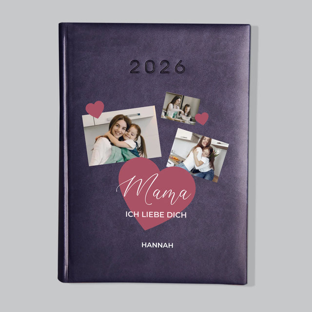 Fotocollage: Mama, Ich Liebe Dich - Buchkalender