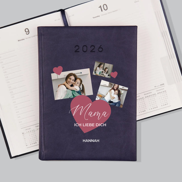 Fotocollage: Mama, Ich Liebe Dich - Buchkalender