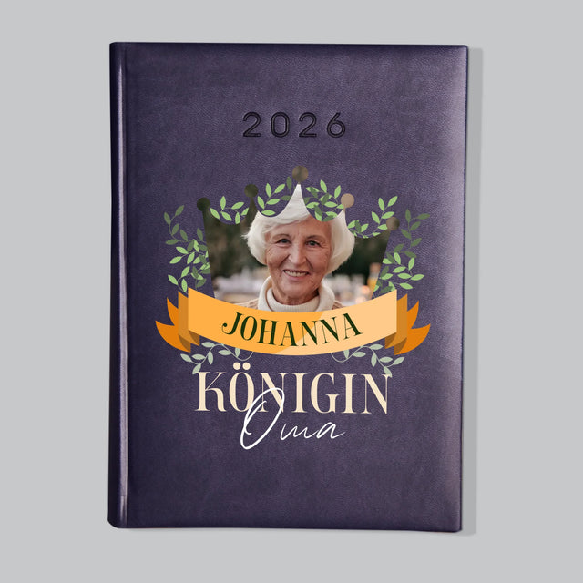 Foto Und Unterschrift: Königin Oma - Buchkalender