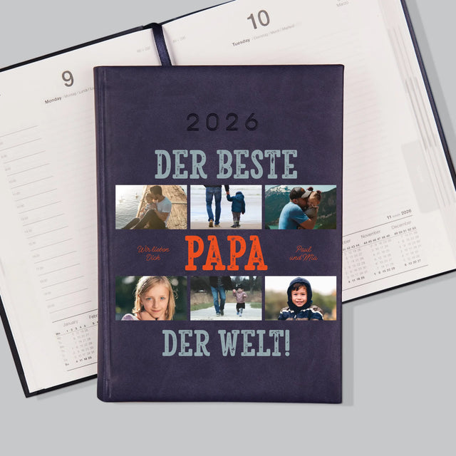 Fotocollage: Bester Papa Der Welt Fotos - Buchkalender