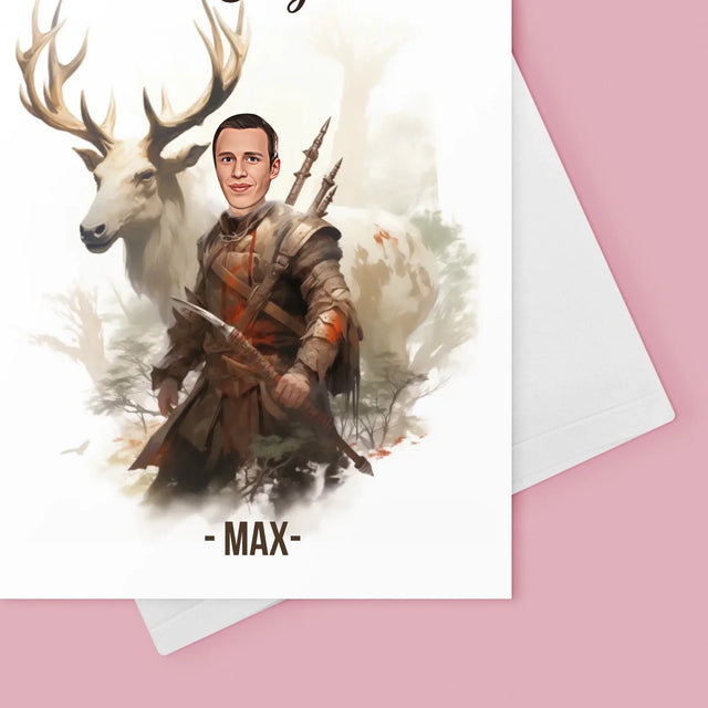 Ihr Avatar: Der Hexer Unter Den Jägern - Glückwunschkarte