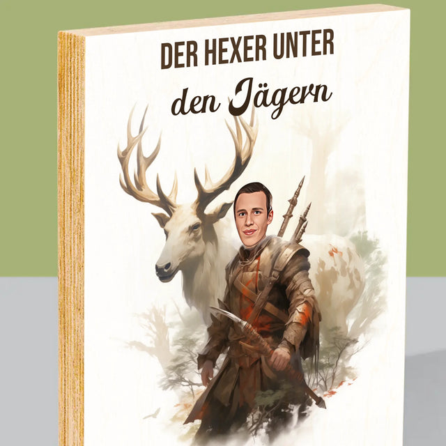 Ihr Avatar: Der Hexer Unter Den Jägern - Druck Auf Holz