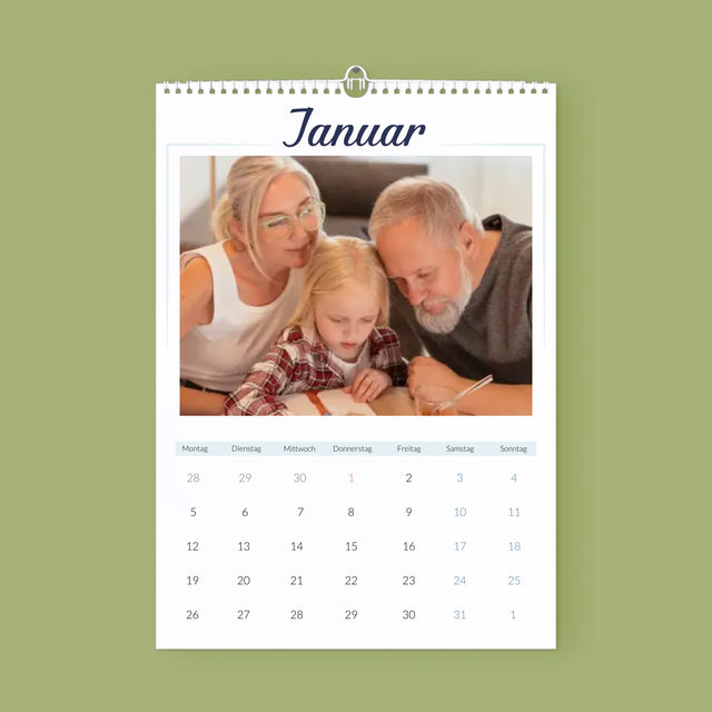 Fotocollage: Oma Und Opa - Wandkalender