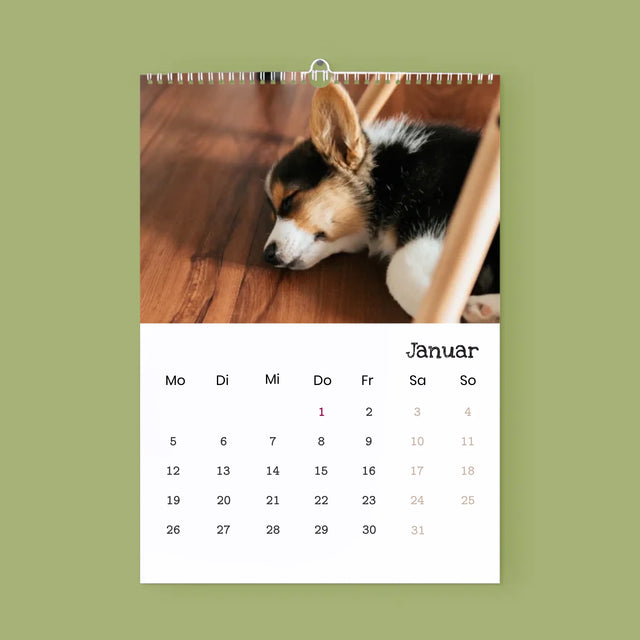 Foto Und Unterschrift: Geliebtes Pelztier - Wandkalender