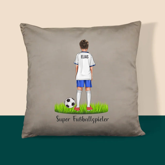 Avatar Creator: Kleiner Fußballspieler - Kissen
