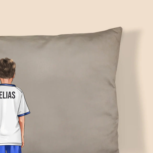 Avatar Creator: Kleiner Fußballspieler - Kissen