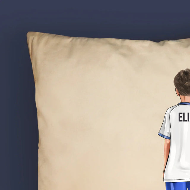 Avatar Creator: Kleiner Fußballspieler - Kissen