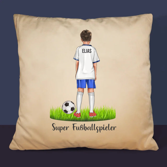 Avatar Creator: Kleiner Fußballspieler - Kissen