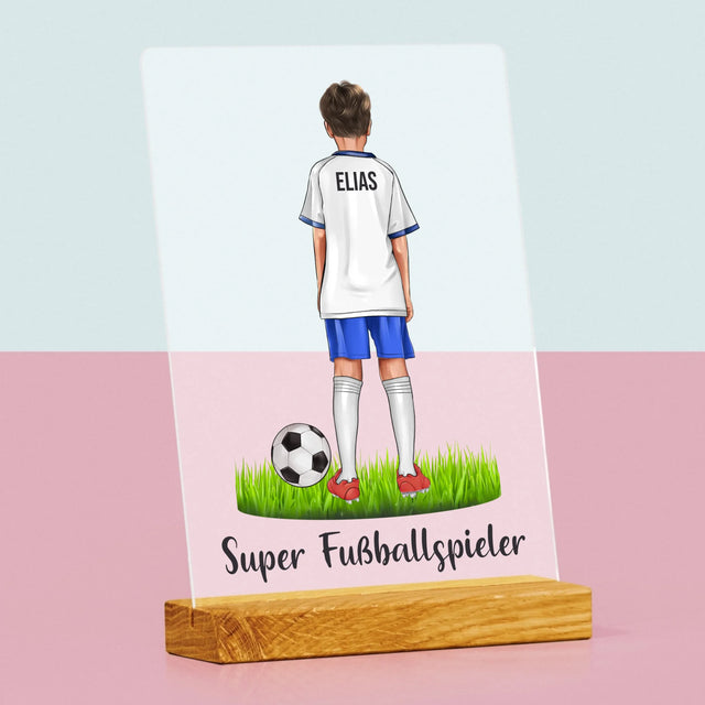 Avatar Creator: Kleiner Fußballspieler - Druck Auf Acrylglas