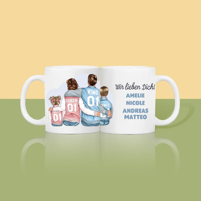 Avatar Creator: Hoodie-Familie - Tasse